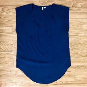 Royal Blue Frenchi Tank Top